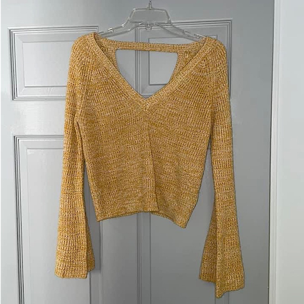 Yellow sweater!